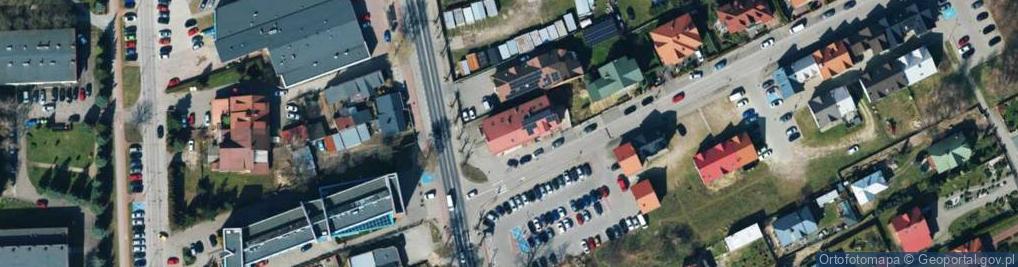 Zdjęcie satelitarne Taxi Kontakt Bełchatów