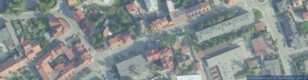Zdjęcie satelitarne Taxi Myślenice nr 99