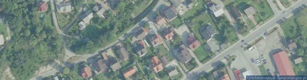 Zdjęcie satelitarne Taxi Myślenice