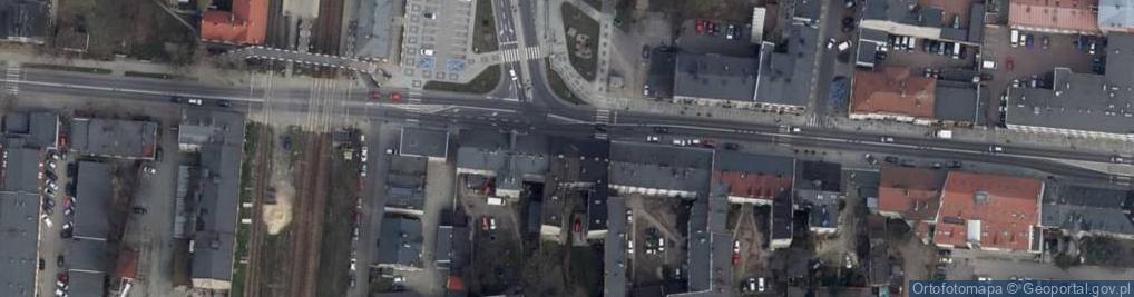 Zdjęcie satelitarne Taxi Piotrków Adamex