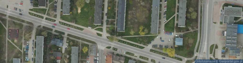 Zdjęcie satelitarne Tele Taxi Skierniewice