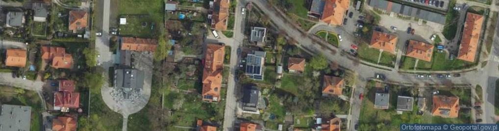 Zdjęcie satelitarne Żuławy Hallo-Taxi. Zrzeszenie Transportu Prywatnego