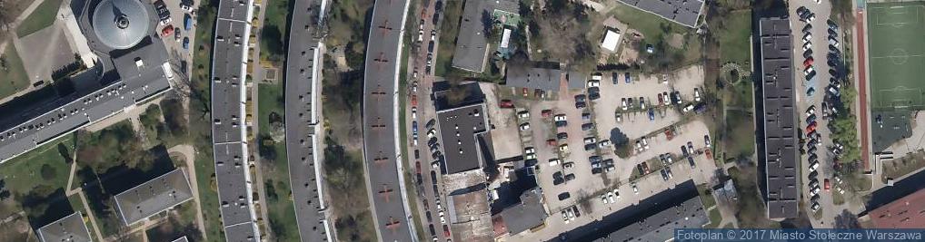 Zdjęcie satelitarne TrzyRzecze