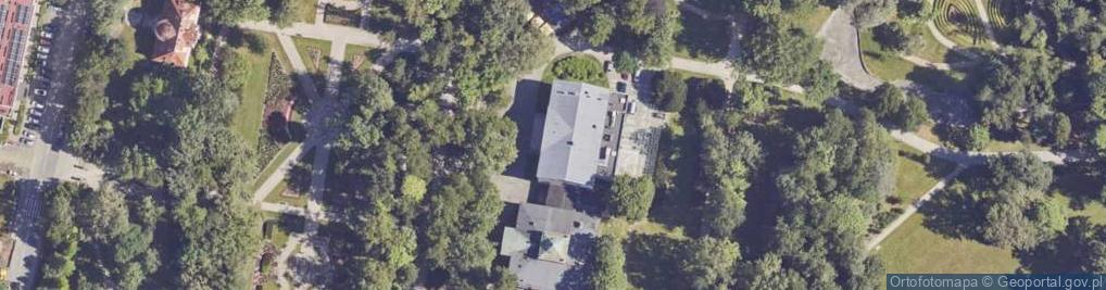 Zdjęcie satelitarne Zdrojowy Teatr Animacji w Jeleniej Górze