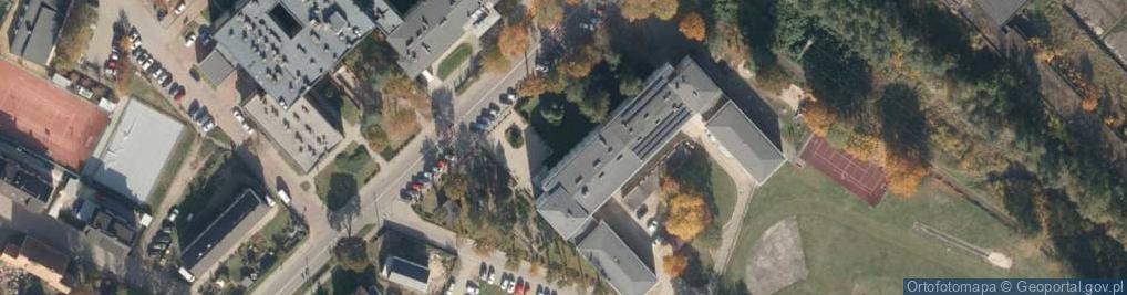 Zdjęcie satelitarne Publiczne Technikum Zespołu Szkół