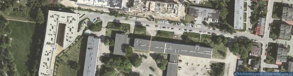 Zdjęcie satelitarne Technikum Budowlane Nr 1