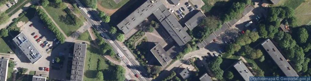 Zdjęcie satelitarne Technikum Budowlane