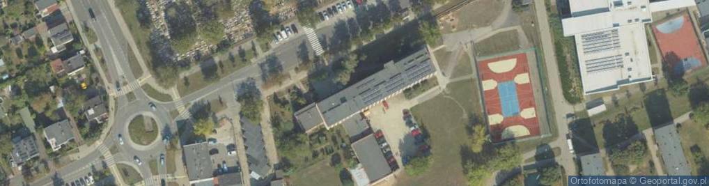 Zdjęcie satelitarne Technikum Elektryczno-Energetyczne