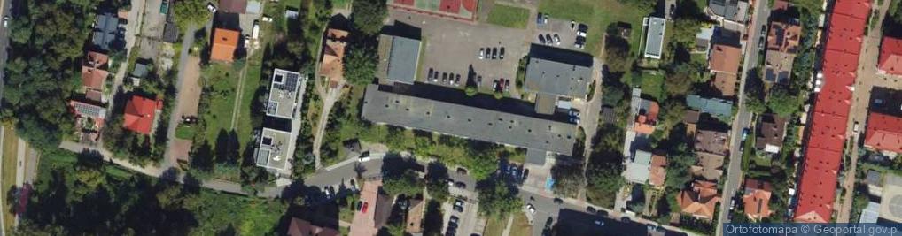 Zdjęcie satelitarne Technikum Geodezji I Kształtowania Środowiska Nr 12