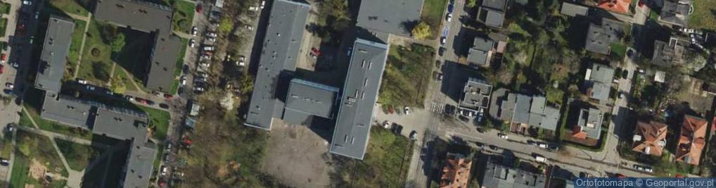 Zdjęcie satelitarne Technikum Geodezyjno-Drogowe