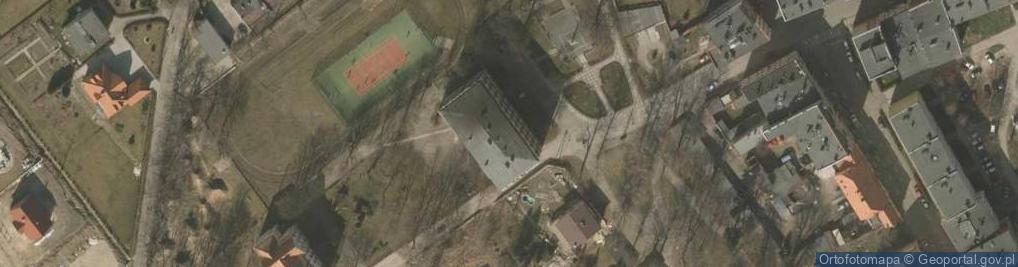 Zdjęcie satelitarne Technikum Im. Księcia Bolka II