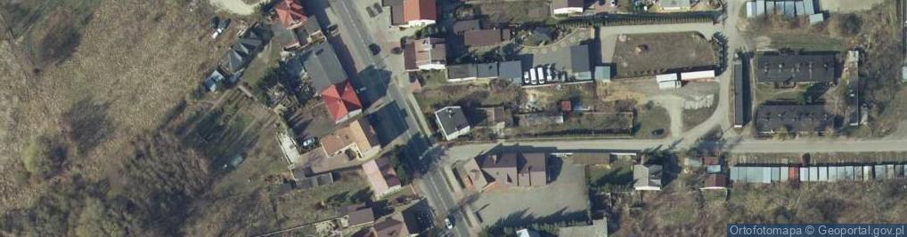 Zdjęcie satelitarne Technikum Lotnicze