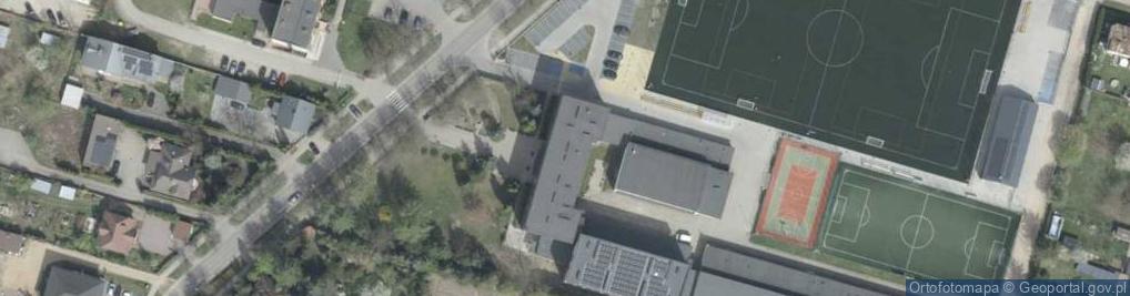 Zdjęcie satelitarne Technikum Nr 1 Im. Rtm. Witolda Pileckiego