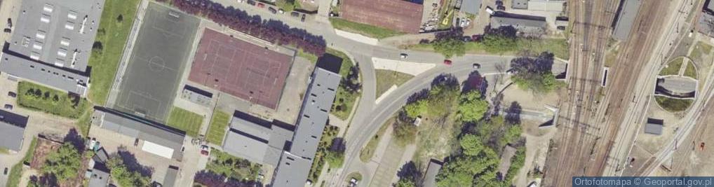 Zdjęcie satelitarne Technikum Nr 12