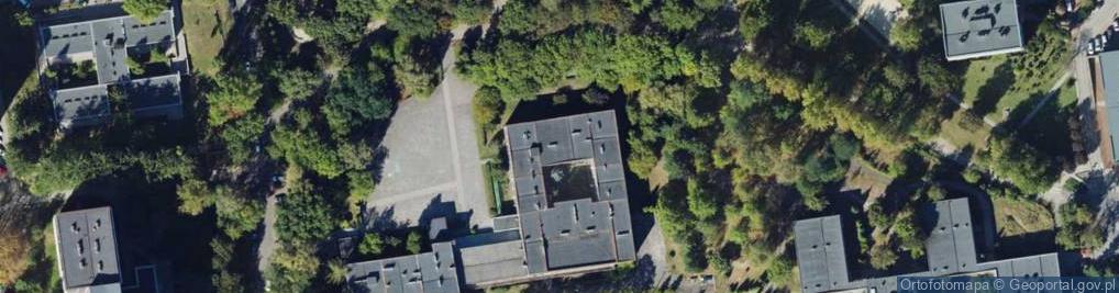 Zdjęcie satelitarne Technikum Nr 13