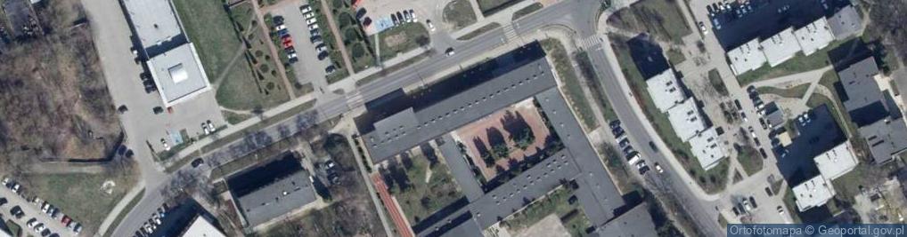 Zdjęcie satelitarne Technikum Nr 1