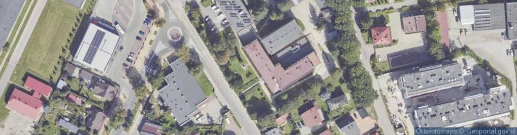 Zdjęcie satelitarne Technikum Nr 2