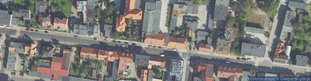 Zdjęcie satelitarne Technikum Nr 2