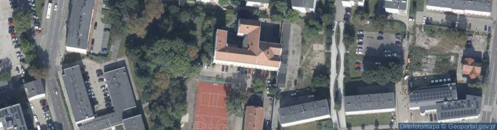 Zdjęcie satelitarne Technikum Nr 3