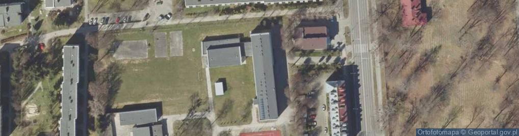 Zdjęcie satelitarne Technikum Nr 4