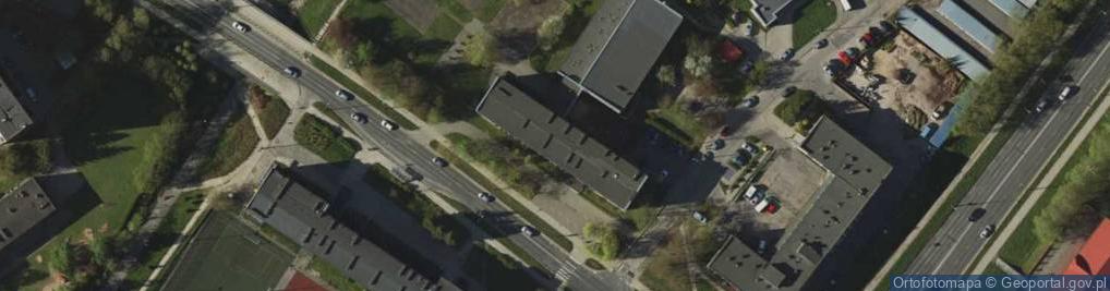Zdjęcie satelitarne Technikum Nr 5