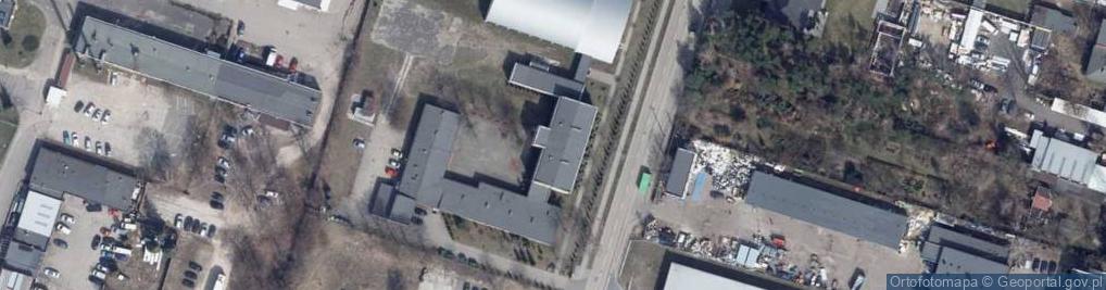 Zdjęcie satelitarne Technikum Nr 5