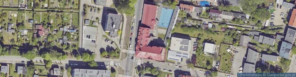 Zdjęcie satelitarne Technikum Nr 9