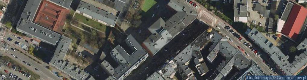 Zdjęcie satelitarne Technikum Poligraficzno-Administracyjne