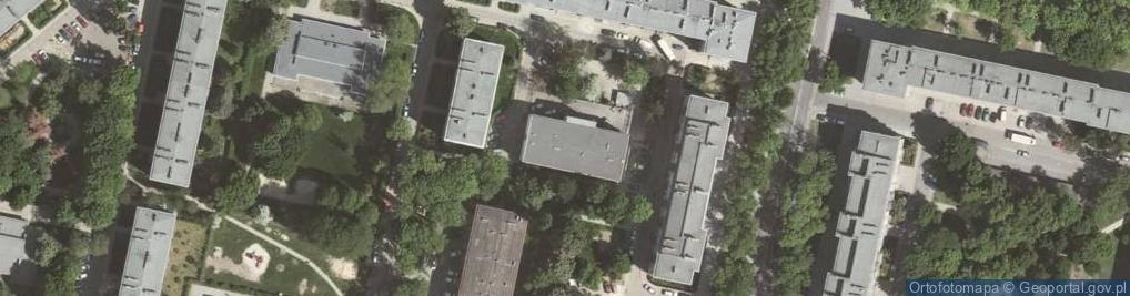 Zdjęcie satelitarne Technikum Przy Zespole Szkół Zawodowych 'Chemobudowa' Na Podbudowie Gimnazjum