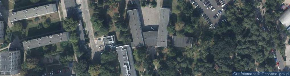 Zdjęcie satelitarne Technikum Samochodowe