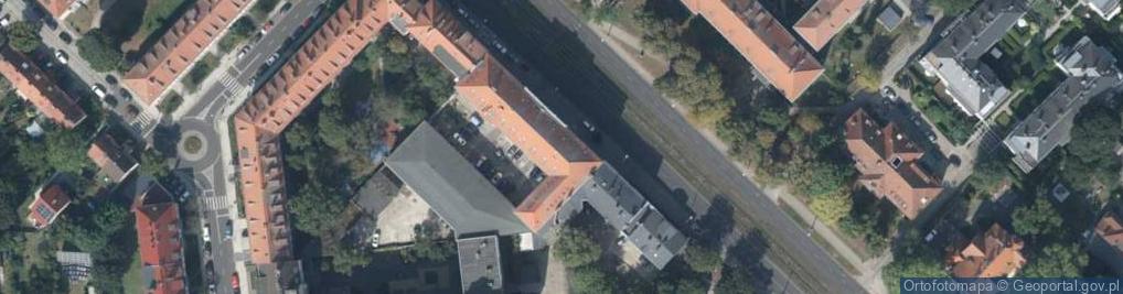 Zdjęcie satelitarne Technikum Teb Edukacja