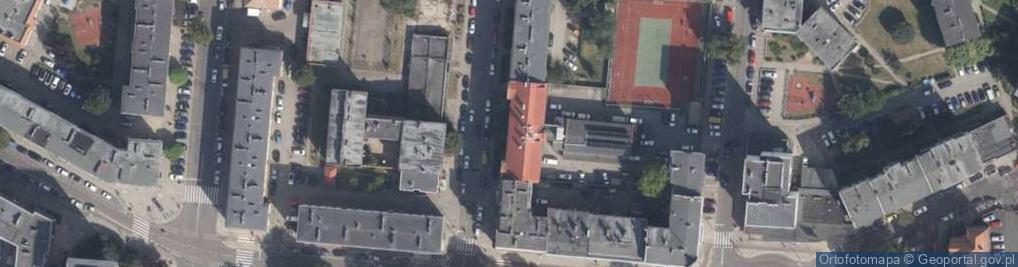 Zdjęcie satelitarne Technikum Zawodowe Nr 3