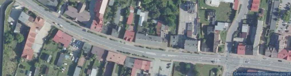 Zdjęcie satelitarne Technikum Zawodowe Uniwerek