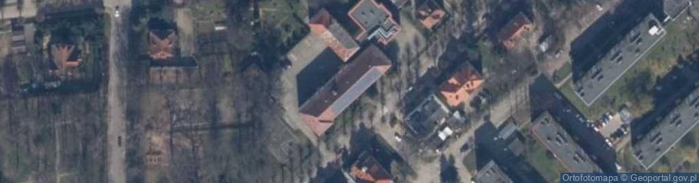 Zdjęcie satelitarne Technikum Zawodowe
