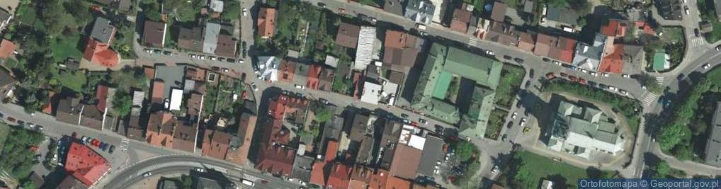 Zdjęcie satelitarne Netia - Skawina