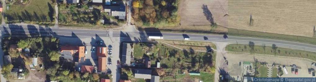 Zdjęcie satelitarne Światłowód TV Netia Kruszyn