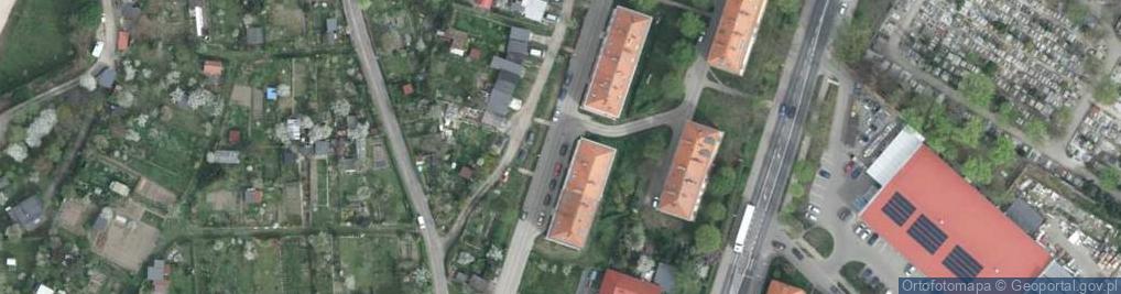 Zdjęcie satelitarne Szybki Internet-Światłowód-telewizja w Świebodzicach