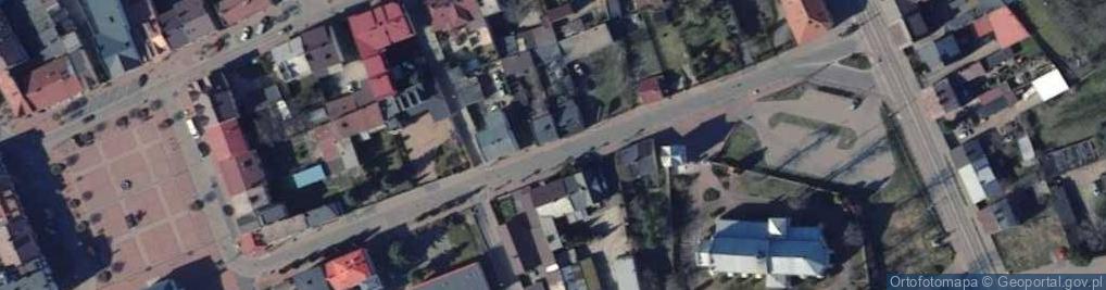 Zdjęcie satelitarne Szybki Internet-Światłowód-TV w Warce