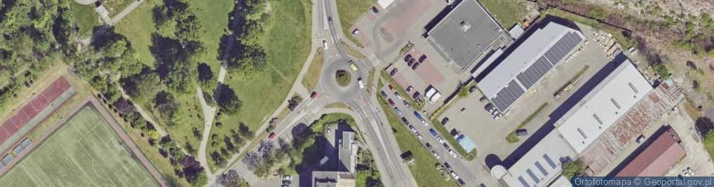 Zdjęcie satelitarne Netia Chorzów światłowód + TV Zamów Usługi