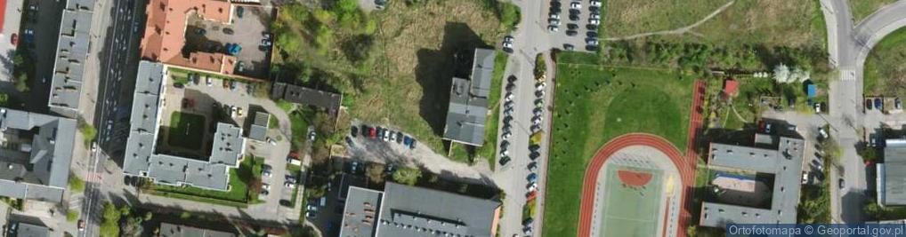 Zdjęcie satelitarne Netia Piotrków Trybunalski światłowód TV