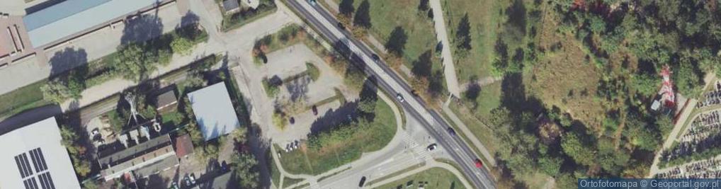 Zdjęcie satelitarne Netia Szczecinek światłowód TV