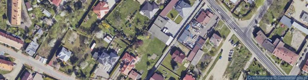 Zdjęcie satelitarne Netia Wieluń światłód TV