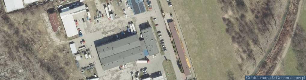 Zdjęcie satelitarne CARCHEM myjnia cystern, silosów i samochodów ciężarowych