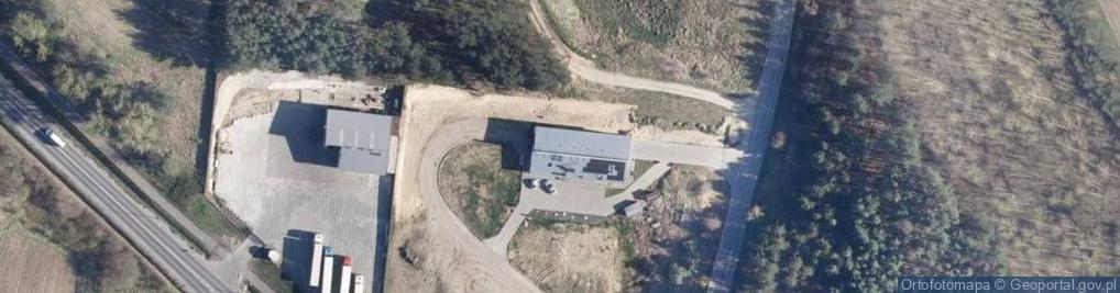 Zdjęcie satelitarne Myjnia Kozłowo TIR