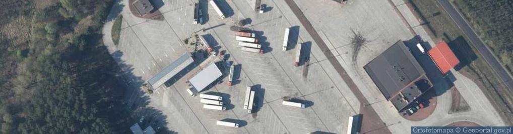 Zdjęcie satelitarne Autoport Olszyna - Terminal Południowy