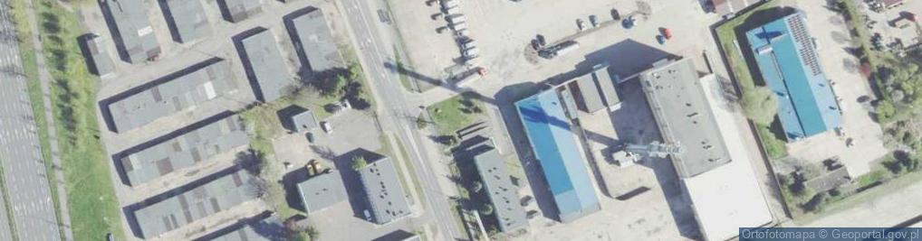 Zdjęcie satelitarne Parking dla TIRów
