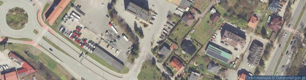 Zdjęcie satelitarne Parking TIR Rzeszów 24h - PP PKS