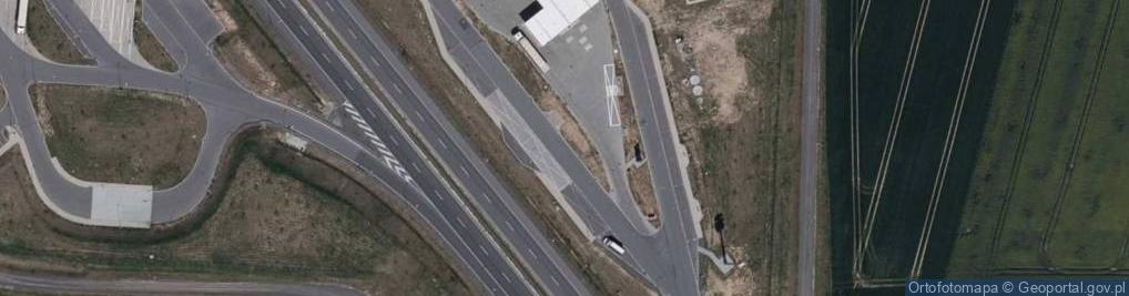 Zdjęcie satelitarne Parking TIR