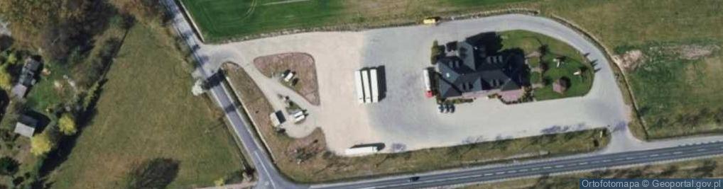 Zdjęcie satelitarne Parking TIR