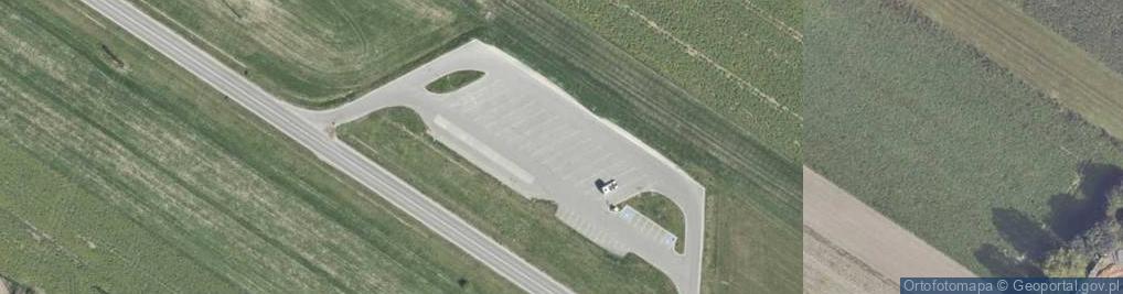 Zdjęcie satelitarne Parking TIR